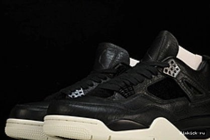 4 Retro Black Hair Pony Jordan 0727